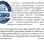 Southeast Texas Craft Beer Lovers- Discover Pedernales Lobo Lito