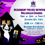 SETX Family Events – Beaumont PD Halloween Carnival