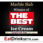 Marble Slab - Best Ice Cream 2011