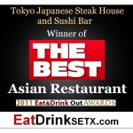 Tokyo Eat & Drink Out Awards 2011 - Best Asian Restaurant Overall