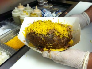 barbecue baked potato Beaumont TX