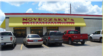 Novrozsky's popular Southeast Texas Burgers