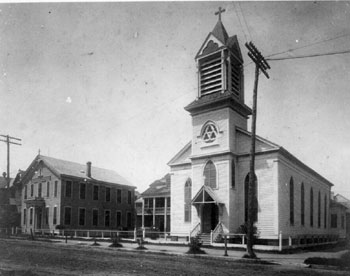 St. Joseph Church Galveston historical photo