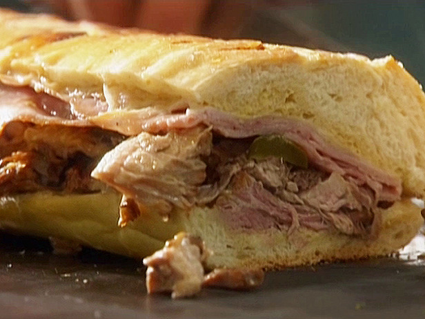 South Texas State Fair Food Vendor Cuban Pork Sandwich