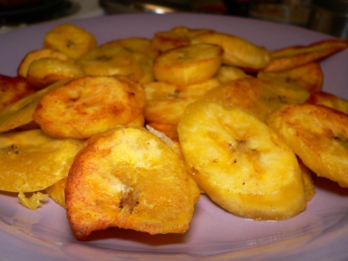 South Texas State Fair Food Vendor Fried Plantains