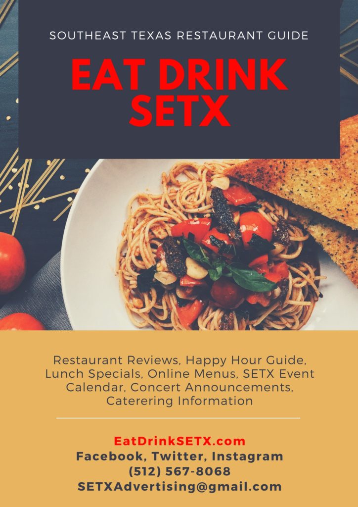 Restaurant Reviews Southeast Texas, Restaurant Guide Southeast Texas, Restaurant Reviews Golden Triangle TX, Restaurant news Beaumont, Festivals Southeast Texas, SETX live music, live entertainment Eaumont TX, entertainment Port Arthur