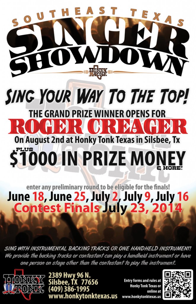 Honky Tonk Texas Singing Contest 7-8-14