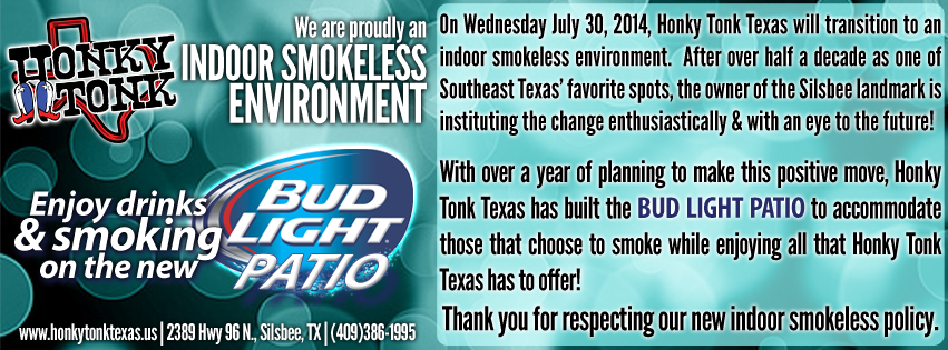 Honky Tonk Texas Smokeless