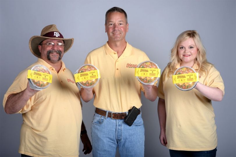 Bebeaux Cajun in HEB Stores