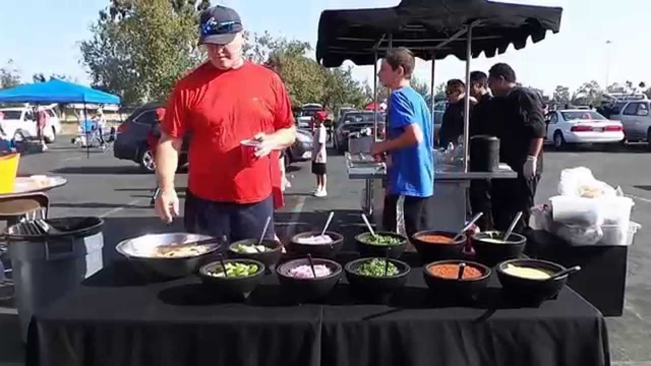 Chuck's Catering Southeast Texas - Lamar Cardinal Tailgate Party