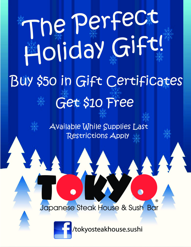 Tokyo SETX Gift Card Special 2014