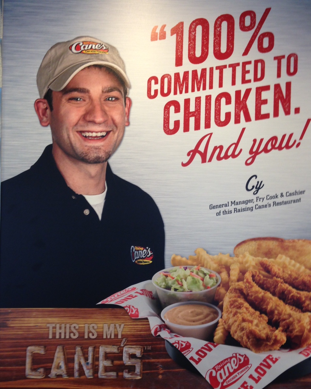 Raising Cane's Peel the Love 