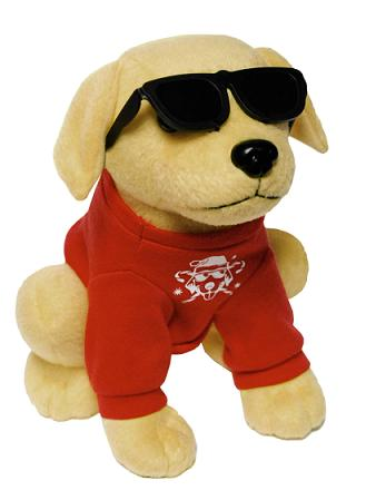 Raising Cane's Plush Dog