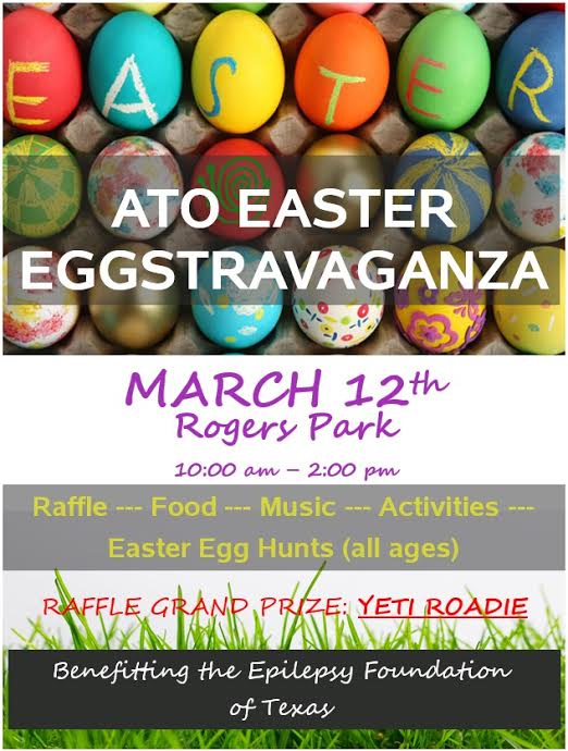 Alpha Tau Omega Easter Egg Hunt Beaumont TX 2016