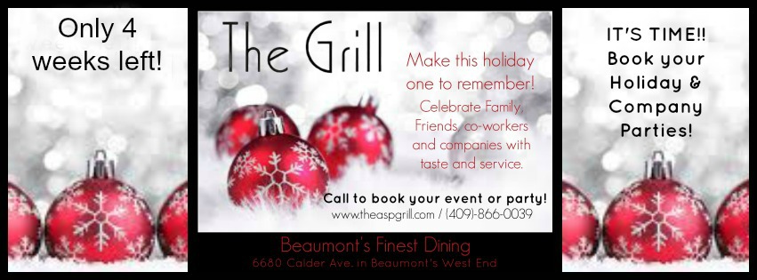 the-grill-beaumont-tx-christmas-party-venue