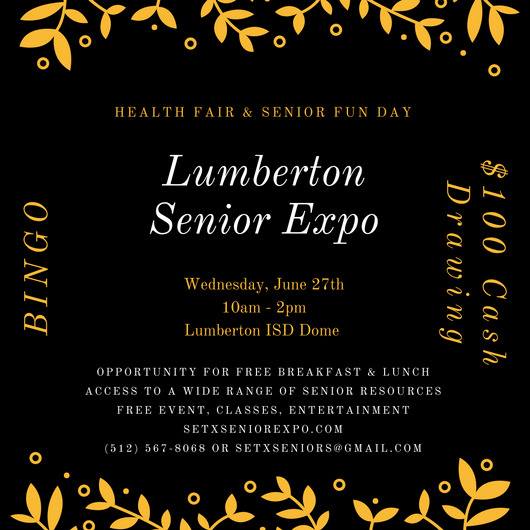 Lumberton Senior Expo, Port Arthur Senior Expo, Jasper Senior Expo, SETX Senior Expo, SETX Health Fair, Lumberton Health Fair, Jasper Health Fair, Mid County Health Fair, Central Mall Health Fair