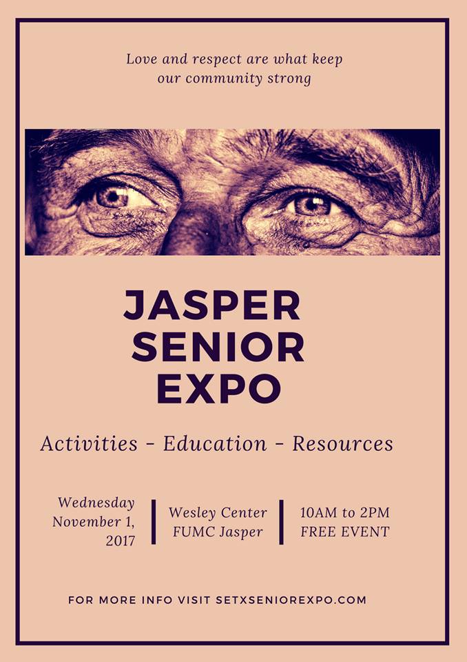 senior expo Jasper TX, senior expo East Texas, senior expo Lufkin TX, senior expo Woodville TX, senior expos in East Texas, Health Fair Jasper TX, Health Fair Houston TX