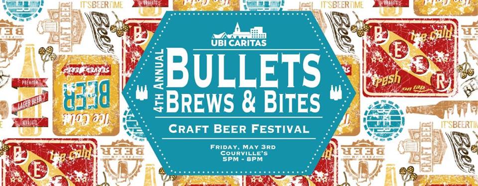 Bullets Brews and Bites, Bullets Brews and Bites 2019, Courville’s Beaumont, Rich Courville, Denise Berry, Beaumont Events, SETX events, Southeast Texas events, craft beer Beaumont TX, beer tasting Beaumont,