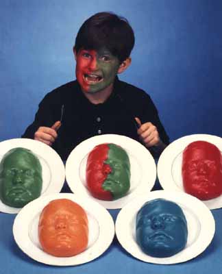 Samonek Gelatin Mold, Face Gelatin mold, your face jello mold